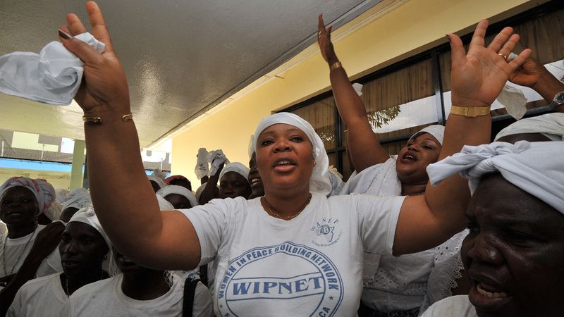 What inspires Nobel Peace Prize winner Leymah Gbowee to fight injustice