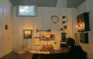 The Titanic's wireless room