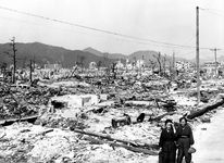 Hiroshima, Japan, after the atomic bomb strike