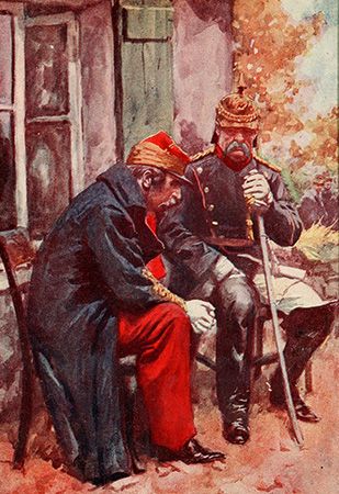 Otto von Bismarck and Napoleon III