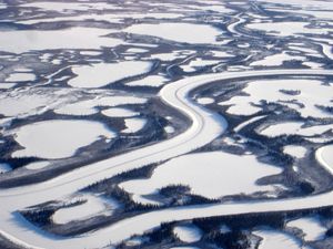 Western Mackenzie River delta