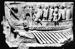 Roman war
galley
