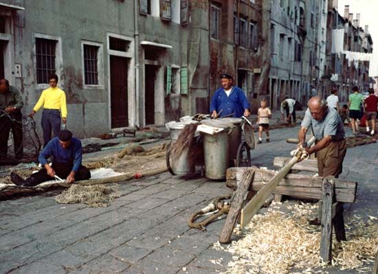 Italy: fishing
