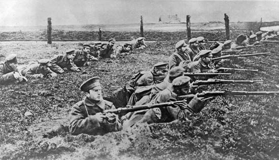 World War I: trench warfare