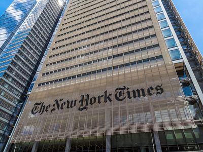Headquarters of The New York Times