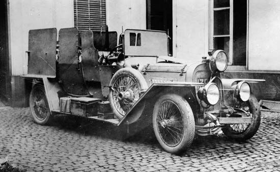 armoured automobile