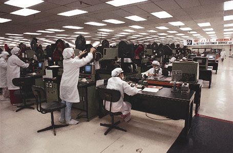 Malaysia:
manufacturing
