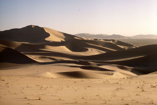sand dunes
