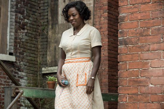 Viola Davis, in the film <i>Fences</i>